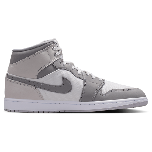 Men's 1 Mid SE Summit White/Light Smoke Grey/Phantom - View 1
