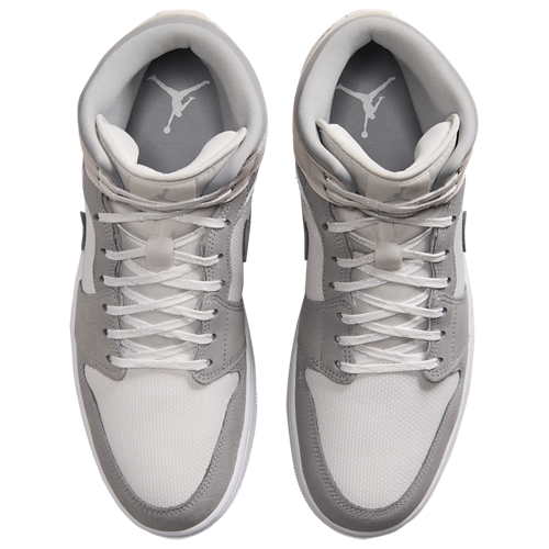 Men's 1 Mid SE Summit White/Light Smoke Grey/Phantom - View 4