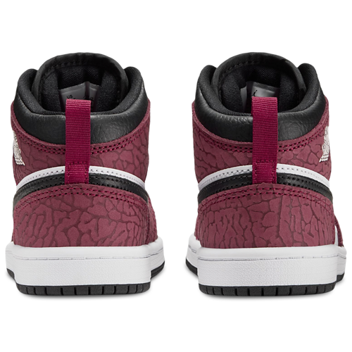 Boys' Preschool AJ 1 Mid SE Red/White/Black - View 3