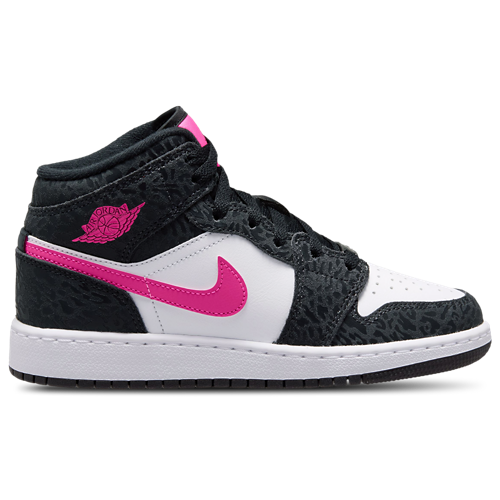 Girls' Grade School 1 Mid SE Black/Pink/White - View 1