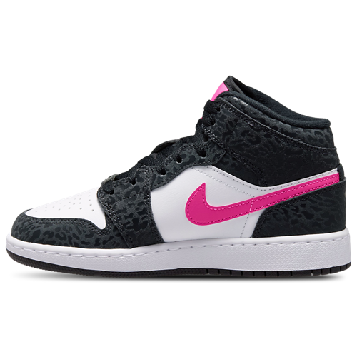 Girls' Grade School 1 Mid SE Black/Pink/White - View 2