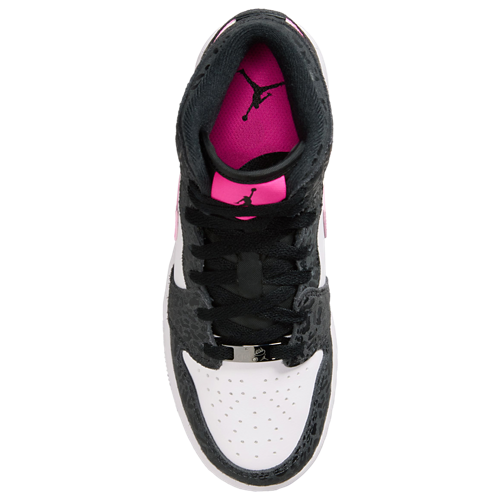 Girls' Grade School 1 Mid SE Black/Pink/White - View 3