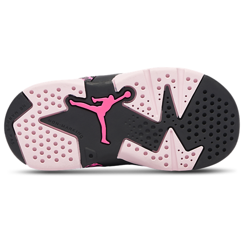Girls' Toddler Retro 6 Low Multi/Black - View 5