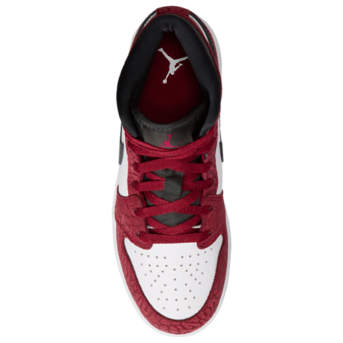 Boys' Grade School AJ 1 Mid SE Red/White/Black - View 3