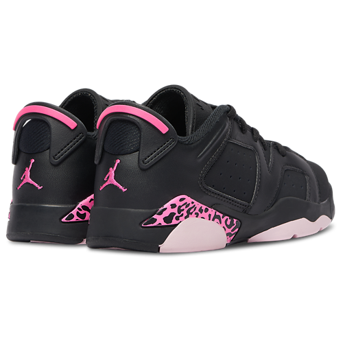 Girls' Preschool Retro 6 Low Black/Multi - View 3