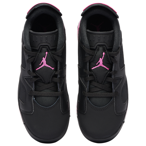 Girls' Preschool Retro 6 Low Black/Multi - View 4