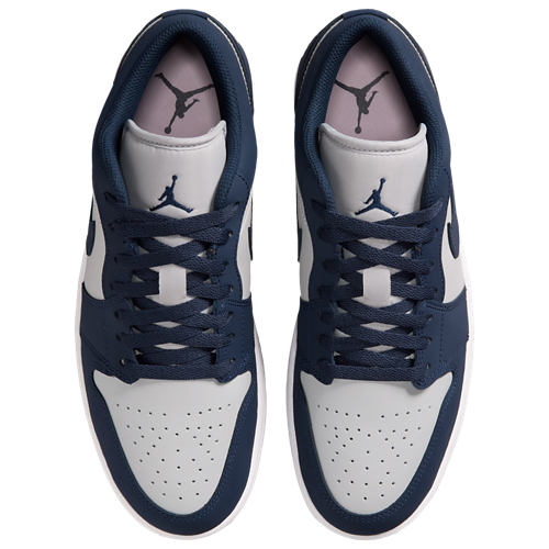 AJ 1 Low Obsidian/Obsidian/Grey Fog - View 4