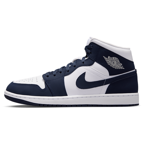 AJ 1 Mid Obsidian/Obsidian/White - View 2