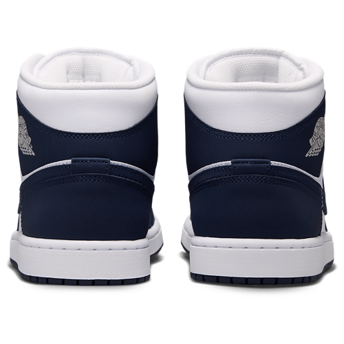 AJ 1 Mid Obsidian/Obsidian/White - View 3