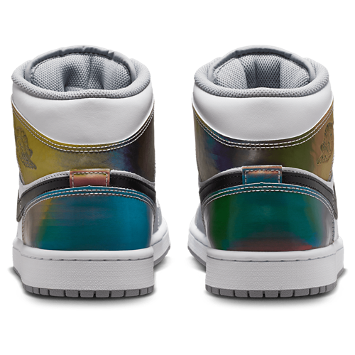 AJ 1 Mid SE FC White/Wolf Grey/Multi - View 3