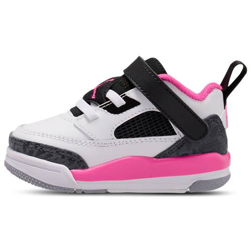 Girls' Toddler Spizike Low White/Black/Pink - View 2