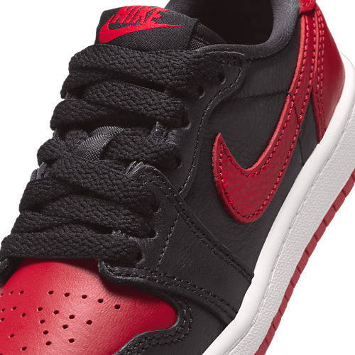Boys' Preschool Retro 1 Low OG Varsity Red/Summit White/Black - View 7