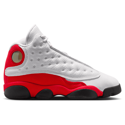 Boys' Grade School Retro 13 White/Black/True Red - View 1