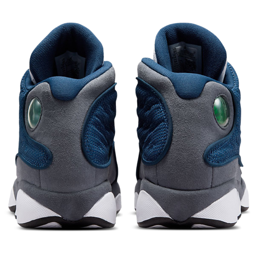 Boys' Grade School Retro 13 University Blue/Grey/Navy - View 3