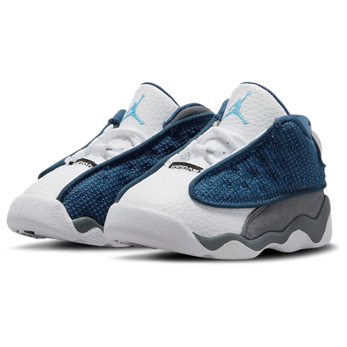 Boys' Toddler Retro 13 Navy/Grey/University Blue - View 7
