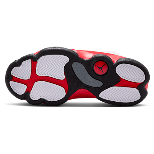 Boys' Preschool Retro 13 White/True Red/Black - View 5