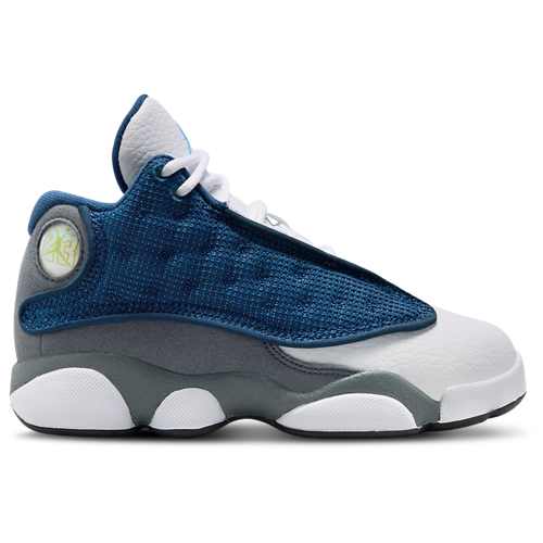Boys' Preschool Retro 13 Grey/Navy/University Blue - View 1