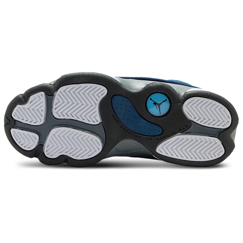 Boys' Preschool Retro 13 Grey/Navy/University Blue - View 5