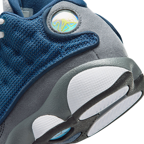 Boys' Preschool Retro 13 Grey/Navy/University Blue - View 7