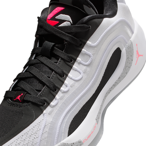 Boys' Grade School Luka 4 White/Bright Crimson/Black - View 7