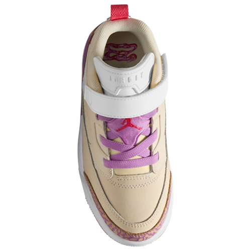 Girls' Preschool Spizike Low Fem Rush Fuchsia/Pale Ivory/Fusion Red - View 3