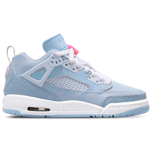 Girls' Grade School Spizike Low Pink Glow/White/Cobalt Bliss - View 1