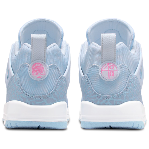 Girls' Grade School Spizike Low Pink Glow/White/Cobalt Bliss - View 3
