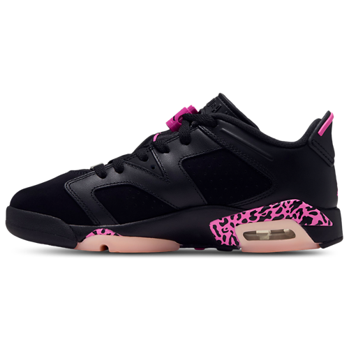 Girls' Grade School Retro 6 Low Multi/Black - View 2