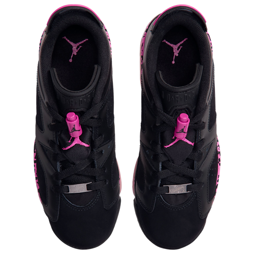 Girls' Grade School Retro 6 Low Multi/Black - View 4