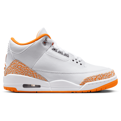 Retro 3 White/Orange - View 1