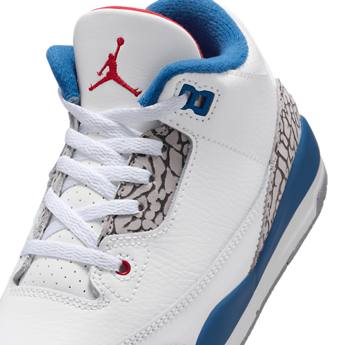 Boys' Preschool Retro 3 White/Red/Gray - View 7