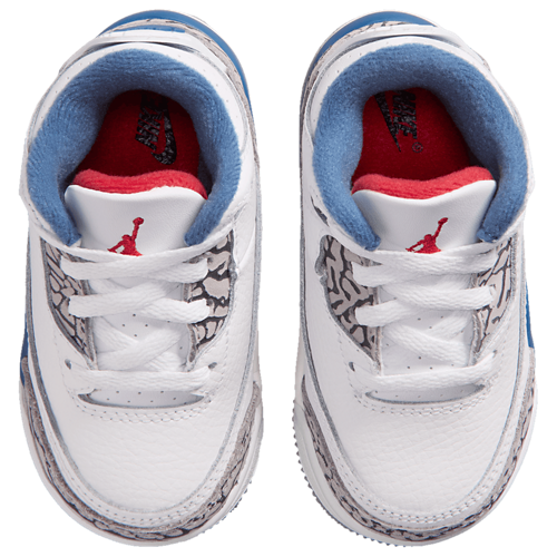 Boys' Toddler Retro 3 White/Red/Gray - View 4