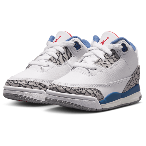 Boys' Toddler Retro 3 White/Red/Gray - View 6