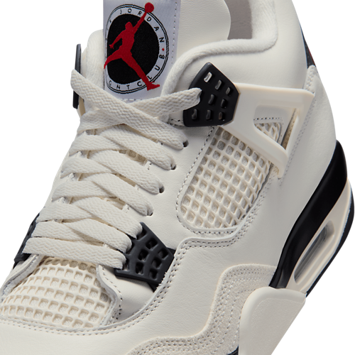 Men's 4 Retro OG FC Sail/Black/University Red - View 7