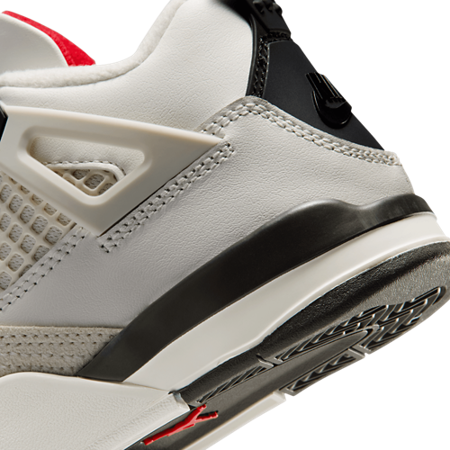 Boys' Preschool Retro 4 White/Black/Red - View 8