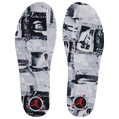 Boys' Preschool Retro 4 White/Black/Red - View 9