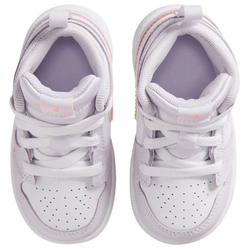 Girls' Toddler 1 Mid SE Fem Barely Grape/Atomic Pink - View 4