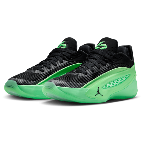 Boys' Grade School Luka 5 Low Black/Red/Green - View 6