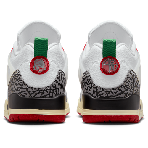 Men's Spizike Low Black/White/Varsity Red - View 3