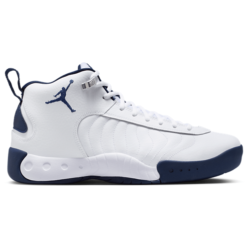 Men's Jumpman Pro White/Navy/Silver - View 1