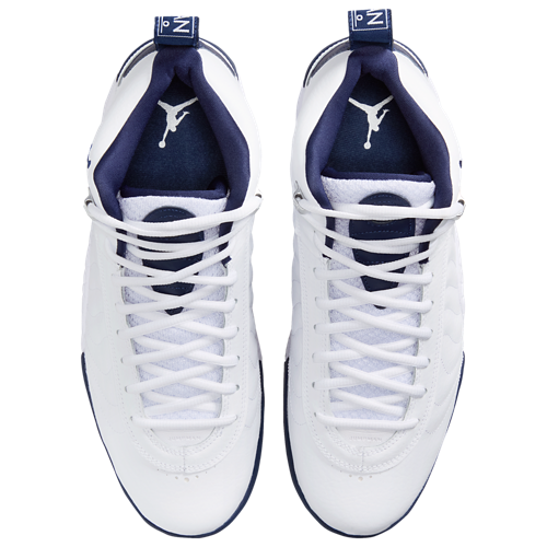 Men's Jumpman Pro White/Navy/Silver - View 4