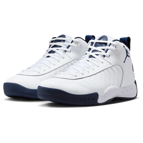 Jumpman Pro White/Navy/Silver - View 6