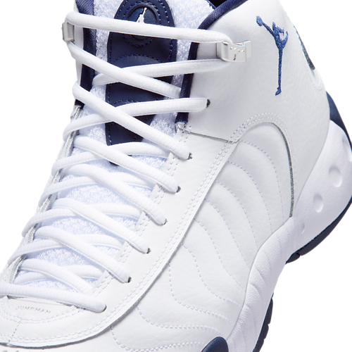 Men's Jumpman Pro White/Navy/Silver - View 7