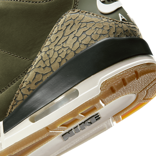 Men's Retro 3 Neutral Olive/Sequoia/Medium Olive - View 8