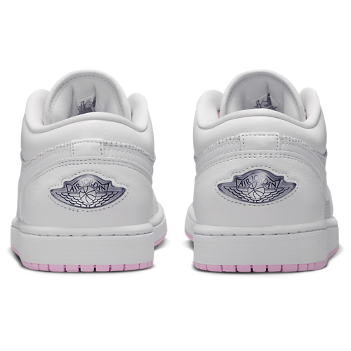 Men's 1 Low SE Summit White/Light Arctic Pink/Silver - View 3
