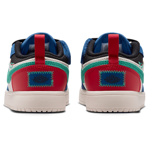Boys' Preschool AJ 1 Low ALT SE Blue/Black/Green - View 3