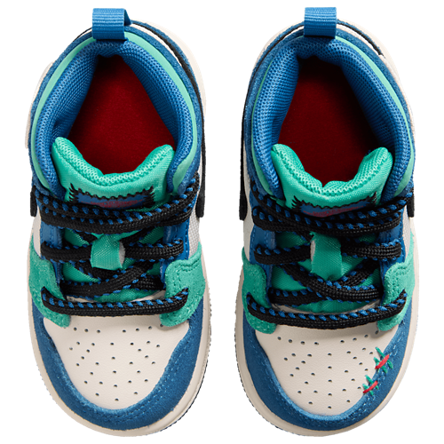 Boys' Toddler 1 Mid SE Chalk/University Red/True Blue - View 4