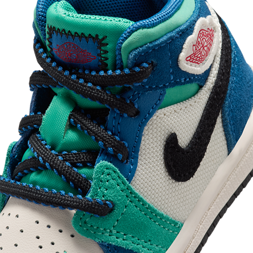 Boys' Toddler 1 Mid SE Chalk/University Red/True Blue - View 6