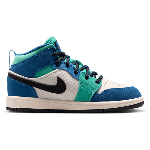Boys' Preschool AJ 1 Mid SE Chalk/University Red/True Blue - View 1