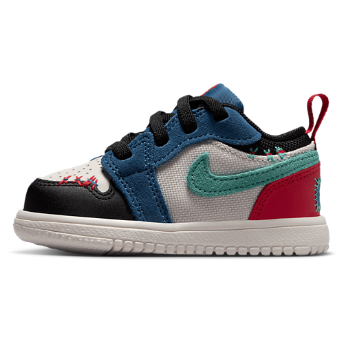 Boys' Toddler Retro 1 Low ALT SE Uni Blue/Black/Green - View 2